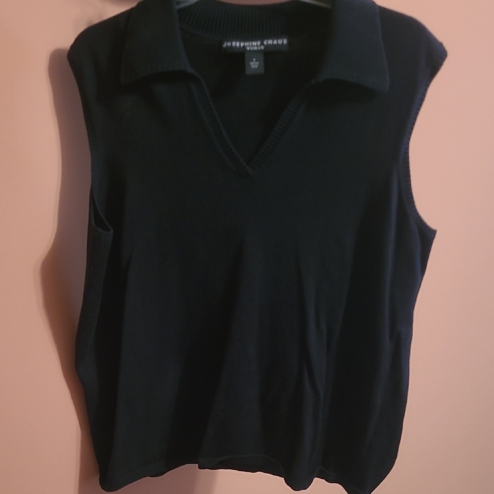 Josephine Chaus Black Sleeveless Top